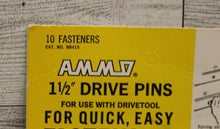 Load image into Gallery viewer, Ammo 1 1/2&quot; Drive Pins for Use with Drivetool - 10 Fasteners - NR415 - New