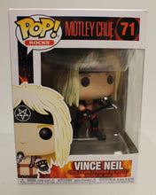 Load image into Gallery viewer, Funko Pop Rocks #71 - Motley Crue - Vince Neil - New in Pop Stacks