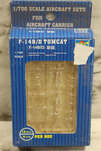 Trumpeter 1/700 Scale F-14B/D Tomcat Aircraft Sets For Aircraft Carrier - New