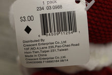 Load image into Gallery viewer, Santa Fabric Sit About - 15&quot; Tall - New