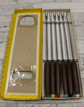 Load image into Gallery viewer, Vintage Fondue Fork Set - Set of 6 - Used