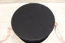 Load image into Gallery viewer, Vintage Velvet Hat Box - Black - Used