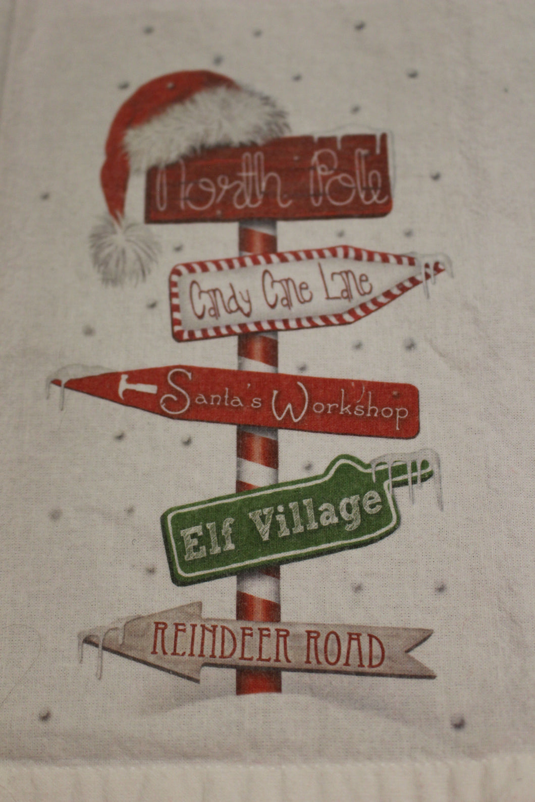 Mary Lake-Thompson Christmas Flour Sack Tea Towel - New