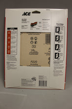 Load image into Gallery viewer, ACE Bare Wood Sandpaper - Assorted Pack of 60, 100, 150, 220 Grit - 9&quot; x 11&quot; NEW