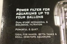 Load image into Gallery viewer, Aquarium Masters Nano Power Filter - Up To 4 Gallon - Used