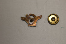 Load image into Gallery viewer, USNR Navy Reserve Eagle Screw Back Lapel Pin - Used