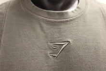 Load image into Gallery viewer, Gymshark Men's T-Shirt - Large - Olive Green - Used