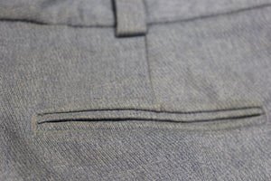 Hanover Uniform Men's Gray Slacks with Black Stripe - Size: 33 - Used