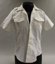 Load image into Gallery viewer, US Navy Creighton Short Sleeve White Button Up Dress Shirt - Size: 15 - Used