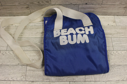 Vintage Schildkraut Beach Bum 5 Pocket Bag - Blue - Used