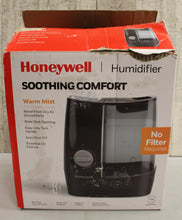 Load image into Gallery viewer, Honeywell HWM845 Warm Mist Humidifier with Essential Oil Cup Filter - New
