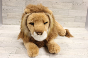 Fiesta Wild Lion Stuffed Animal - 14" Long - Used