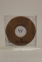 Load image into Gallery viewer, Wedgewood 3" Round Leather Picture Frame - New