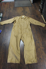 Load image into Gallery viewer, US Military Polyester Safety Coveralls - XL - Tan - Used