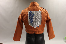 Load image into Gallery viewer, Attack On Titan Shingeki No Kyojin Scouting Legion Short Jacket Coat - Medium