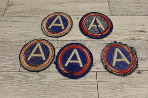 US Army Third Army Central Command Patch - Sew On - 1 Patch - Used