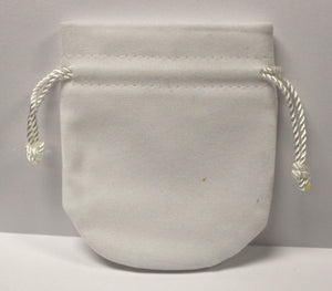 Pandora Gift Pouch Bag - White - For Jewelry, Beads, Bracelets - New Dusty
