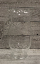 Load image into Gallery viewer, Vintage Ruffled Rim Glass Lamp Shade Globe - 6&quot; with 2.25&quot; Base - Clear - Used