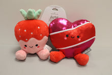 Load image into Gallery viewer, Hallmark Better Together Strawberry &amp; Chocolates Magnetic Plush Animals - New