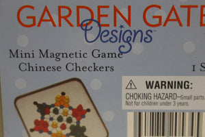 Garden Gate Mini Magnetic Chinese Checkers - New