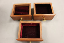 Load image into Gallery viewer, Vintage Wooden Jewelry Box - Used