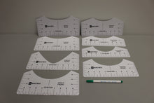Load image into Gallery viewer, T-Shirt Ruler Guide Measurement Tool - 8 pieces - New