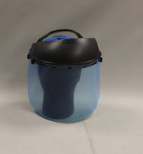 Load image into Gallery viewer, Full Face Shield with Head Strap - Blue - Used