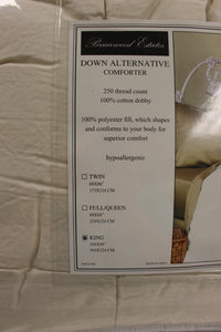 Briarwood Estates Down Alternative Comforter - King - New