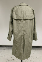 Load image into Gallery viewer, USMC Marine Men's All-Weather Pewter Trench Coat With Liner &amp; Belt - 38 Regular