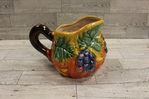 Vintage Ceramic Fruit Pitcher - Used