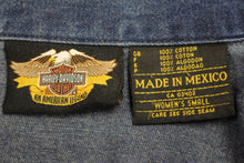 Load image into Gallery viewer, Harley Davidson Women&#39;s Denim Shirt - Small - Used