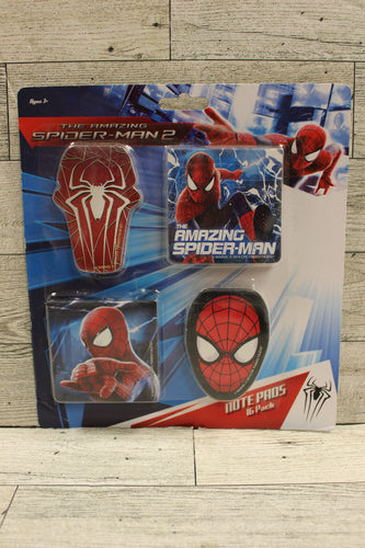 Vintage Spider-Man 2 Mini Note Pads - Set of 16 - New