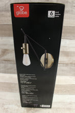 Load image into Gallery viewer, Globe Electric Exeter 1-Light Bronze Plug-In or Hardwire Swing Arm Wall Sconce - New