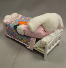 Load image into Gallery viewer, Vintage Gemmy Animated Snoring Easter Bunny - Used