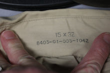 Load image into Gallery viewer, US Army Men&#39;s Tan Dress Shirt - 15 x 32 - 8405-01-005-1042 - Used