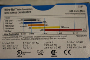 IDEAL Wire-Nut Wire Connectors - Open Box