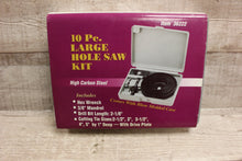 Load image into Gallery viewer, Harbor Freight 10-Piece Hole Saw Kit High Carbon Steel NO. 36222 -New