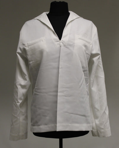 US Navy Man's White Jumper Top - 8405-01-076-1968 - Size: 42XL - Used