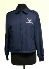 Load image into Gallery viewer, US DSCP AF Air Force Men's Blue Lightweight Jacket with Logo - 42R - Used