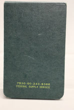 Load image into Gallery viewer, Federal Supply Service Memoranda 3.5" Book/Notepad - New
