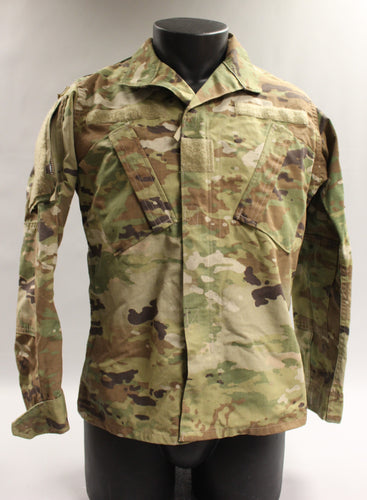 US Military OCP Combat Uniform Coat - 8415-01-623-5178 - Small Short - Used