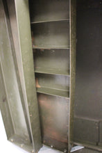 Load image into Gallery viewer, Vintage Military Aircraft Metal Mechanics Toolbox - 17" x 12" x 10" - Used