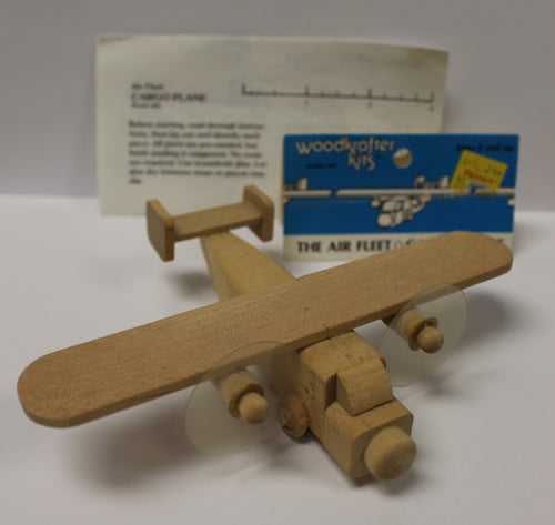 1983 Woodkrafter Kits The Air Fleet Cargo Plane - Model 404 - Used
