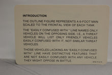 Load image into Gallery viewer, 1987 US Army Armored Vehicle Recognition Study Cards - Set of 50 - New