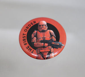 2019 Disney Funko Star Wars Button - Jedi Warrior The First Order - You Choose