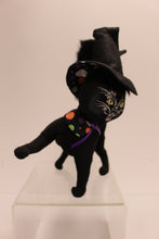 Load image into Gallery viewer, Annalee Halloween 12" Scaredy Cat - 2014 - Used