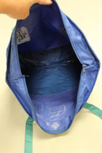 Load image into Gallery viewer, Vintage Toteable Blue Water Resistant Lightweight Tote Bag - Used