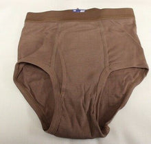 Load image into Gallery viewer, Set of 3 BVD Men's Briefs - Size: 32 - Brown - 8420-01-112-1959 - New