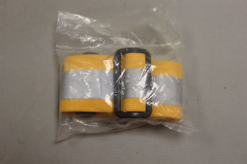 Adjustable High Visibility Light Reflective Safety Belt - Yellow - New