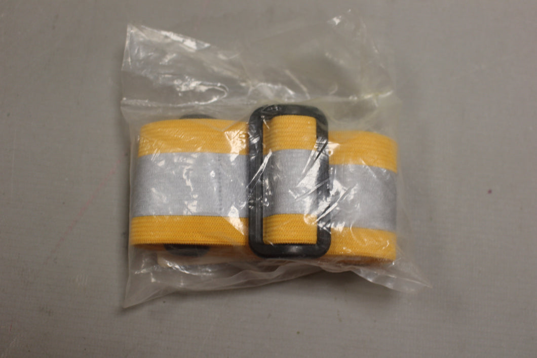 Adjustable High Visibility Light Reflective Safety Belt - Yellow - New